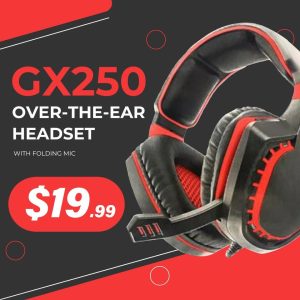 New GX250 Over-The-Ear HEADSET