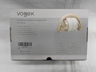 Vogek Foldable stereo Headphones DJ Style - 2